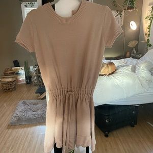 Petal and pup knit romper